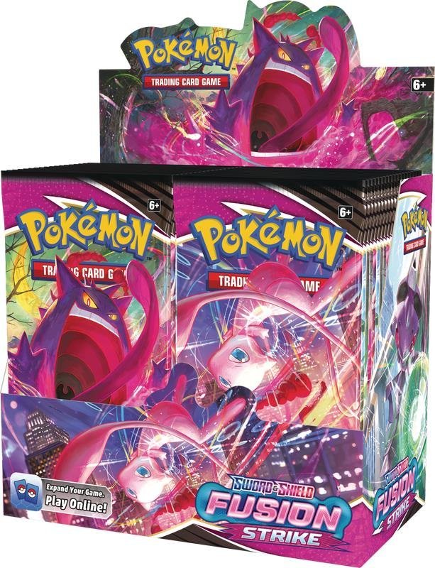 Pokemon Sword &amp; Shield 8 Fusion Strike Booster Box (36) (Pokémon) - 820650819162 - CrystalLotus.eu