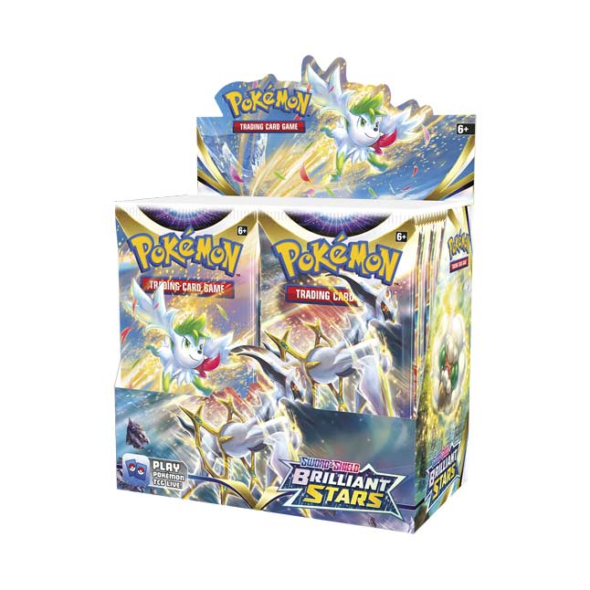 Pokemon Sword &amp; Shield 9 Brilliant Stars - Booster Box - 820650819964 - CrystalLotus.eu