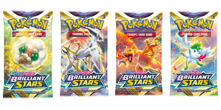 Pokemon Sword & Shield 9 Brilliant Stars - Booster Pack - 820650809965 - CrystalLotus.eu