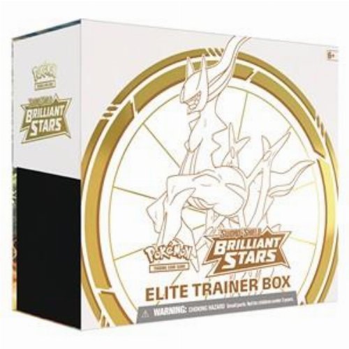 Pokemon Sword &amp; Shield 9 Brilliant Stars - Elite Trainer Box - 820650850127 - CrystalLotus.eu
