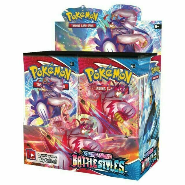 Pokemon: Sword &amp; Shield: Battle Styles Booster Box - 820650818189 - CrystalLotus.eu