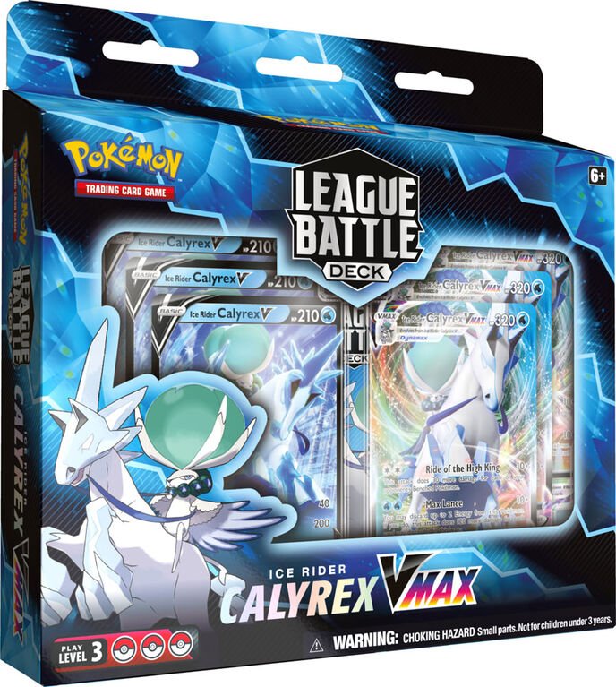 Pokemon TCG - Calyrex VMAX League Battle Deck Q2 2022 (Ice Rider) - 820650850424 - CrystalLotus.eu