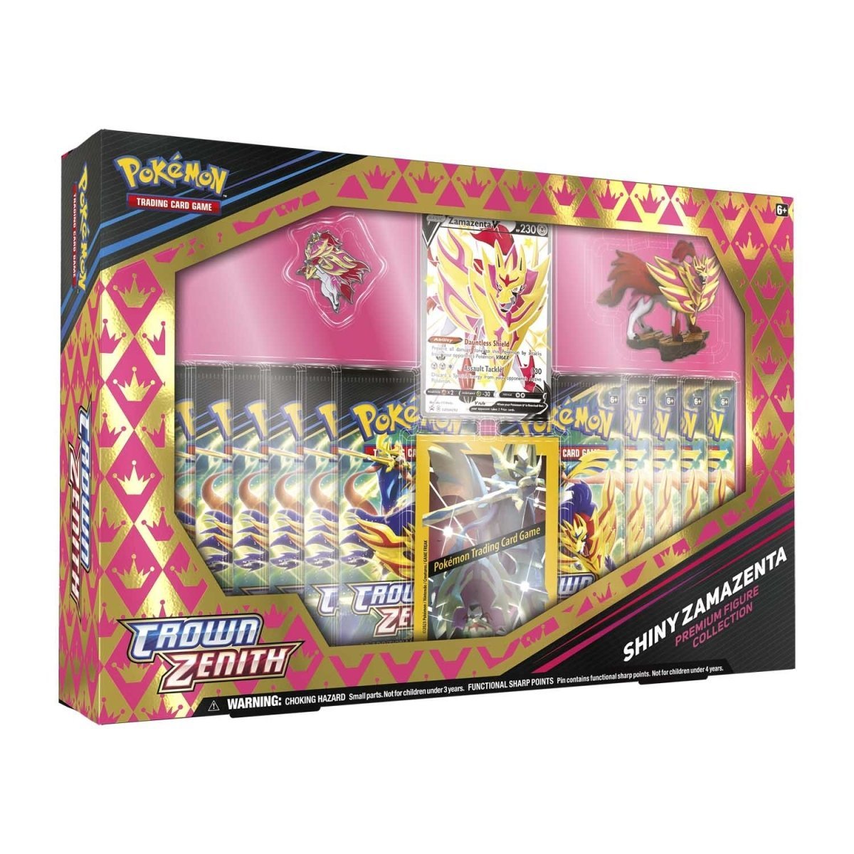 Pokemon TCG: Crown Zenith Premium Figure Collection (Shiny Zamazenta) - 820650851636 - CrystalLotus.eu