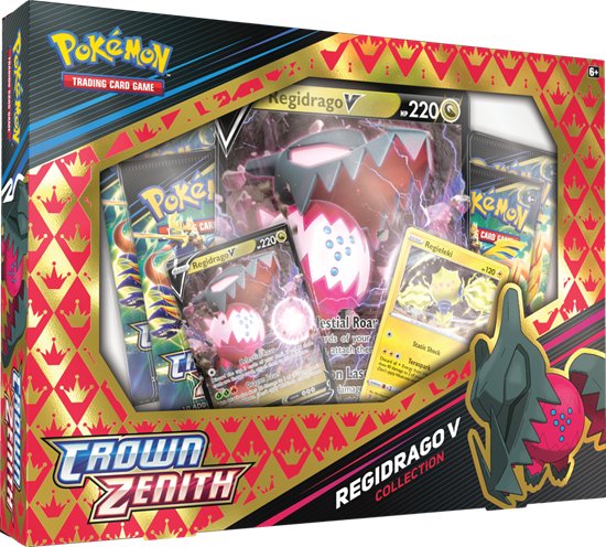 Pokemon TCG Crown Zenith - Regidrago V - 820650851834 - CrystalLotus.eu