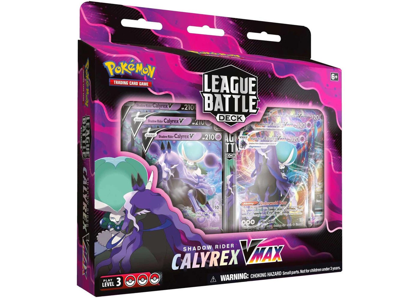 Pokémon TCG League Battle Deck - Shadow Riders Calyrex - 820650870422 - CrystalLotus.eu