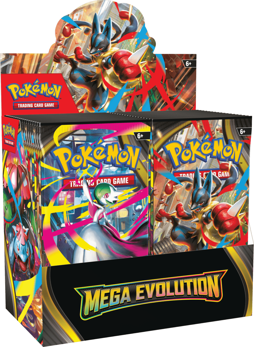 Pokemon TCG: Mega Evolution Booster Display - 0196214115910 - Crystal Lotus