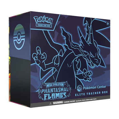 Pokémon TCG: Mega Evolution - Phantasmal Flames Elite Trainer Box - 196214124813 - Crystal Lotus