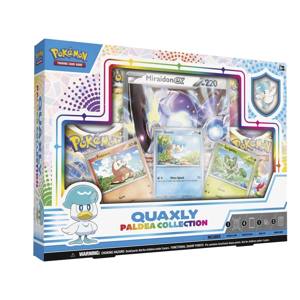 Pokémon TCG Paldea Collection Quaxly - 820650852114 - CrystalLotus.eu