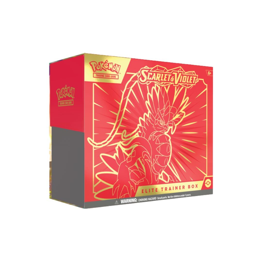 Pokemon TCG: Scarlet &amp; Violet 01 - Elite Trainer Box Koraidon - 820650853418 - CrystalLotus.eu