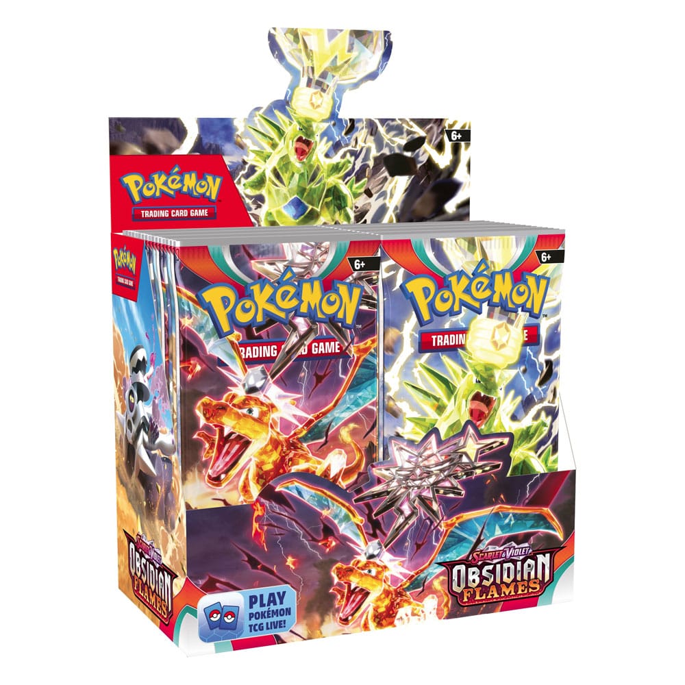 Pokémon TCG Scarlet &amp; Violet 03 Obsidian Flames Booster Display (36) - 820650863745 - CrystalLotus.eu