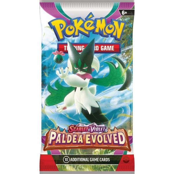 Pokemon TCG: Scarlet &amp; Violet 2 - Paldea Evolved Booster - 820650853494 - CrystalLotus.eu