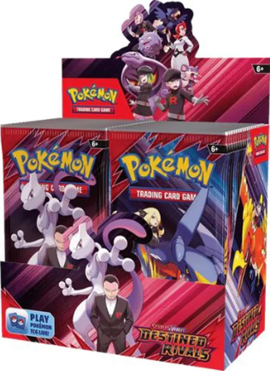 Pokemon TCG: Scarlet &amp; Violet - Destined Rivals Booster Display (36 Packs) - 196214111189 - Crystal Lotus