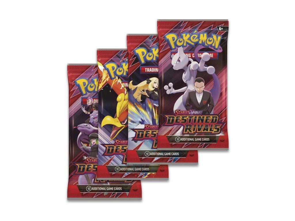 Pokemon TCG: Scarlet &amp; Violet - Destined Rivals Booster (Single Pack) - 196214111172 - Crystal Lotus