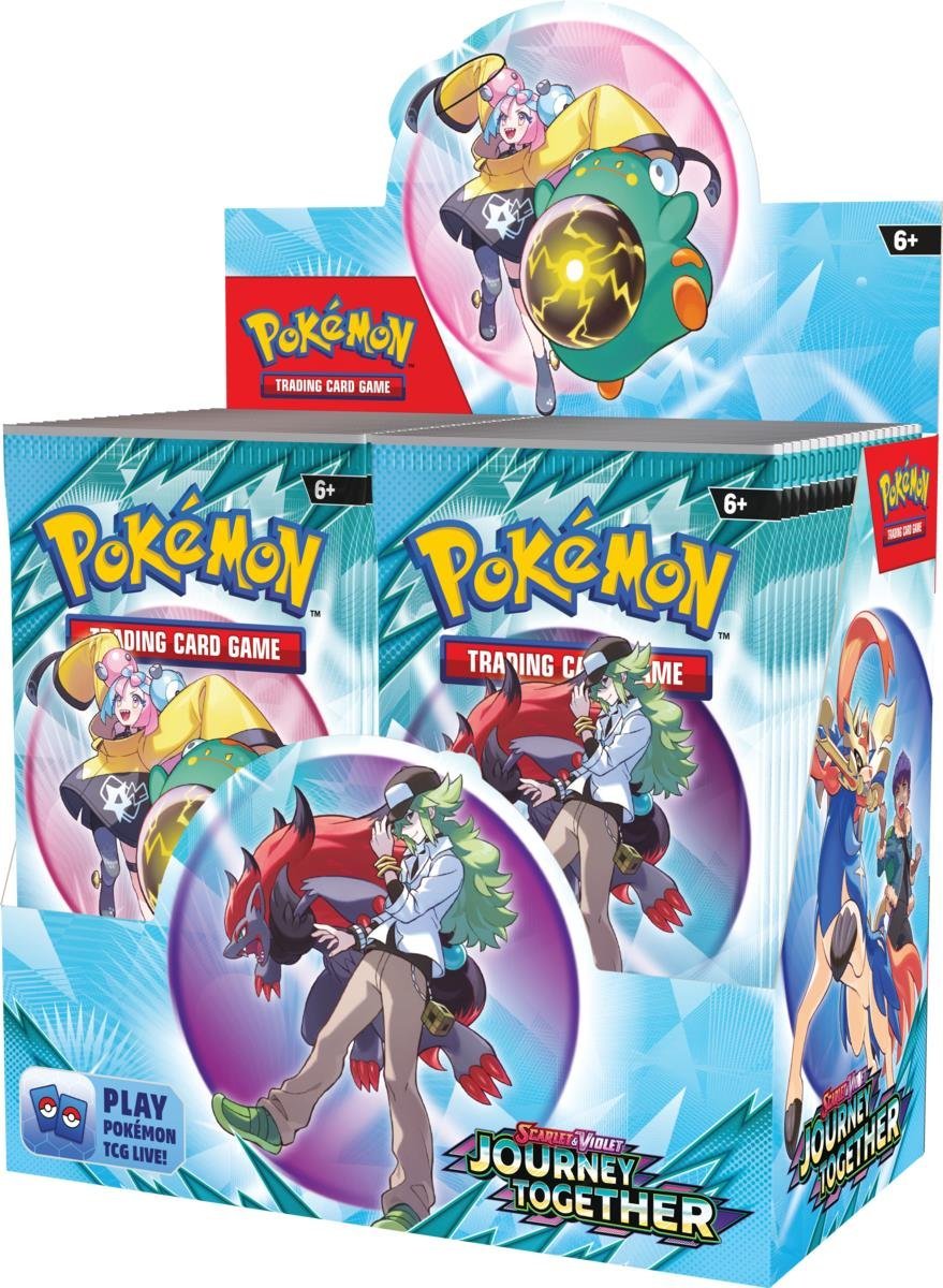 Pokemon TCG: Scarlet &amp; Violet - Journey Together Booster Display (36 Packs) - 196214108202 - Crystal Lotus