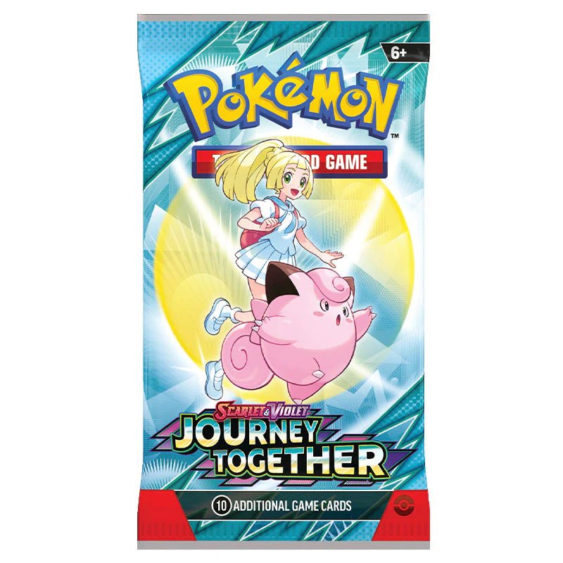Pokemon TCG: Scarlet &amp; Violet - Journey Together Booster Pack (Single Pack) - 196214108196 - Crystal Lotus