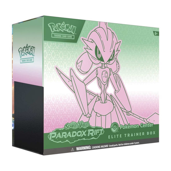 Pokemon TCG: Scarlet & Violet - Paradox Rift - Elite Trainer Box Iron Valiant - 820650854163 - CrystalLotus.eu