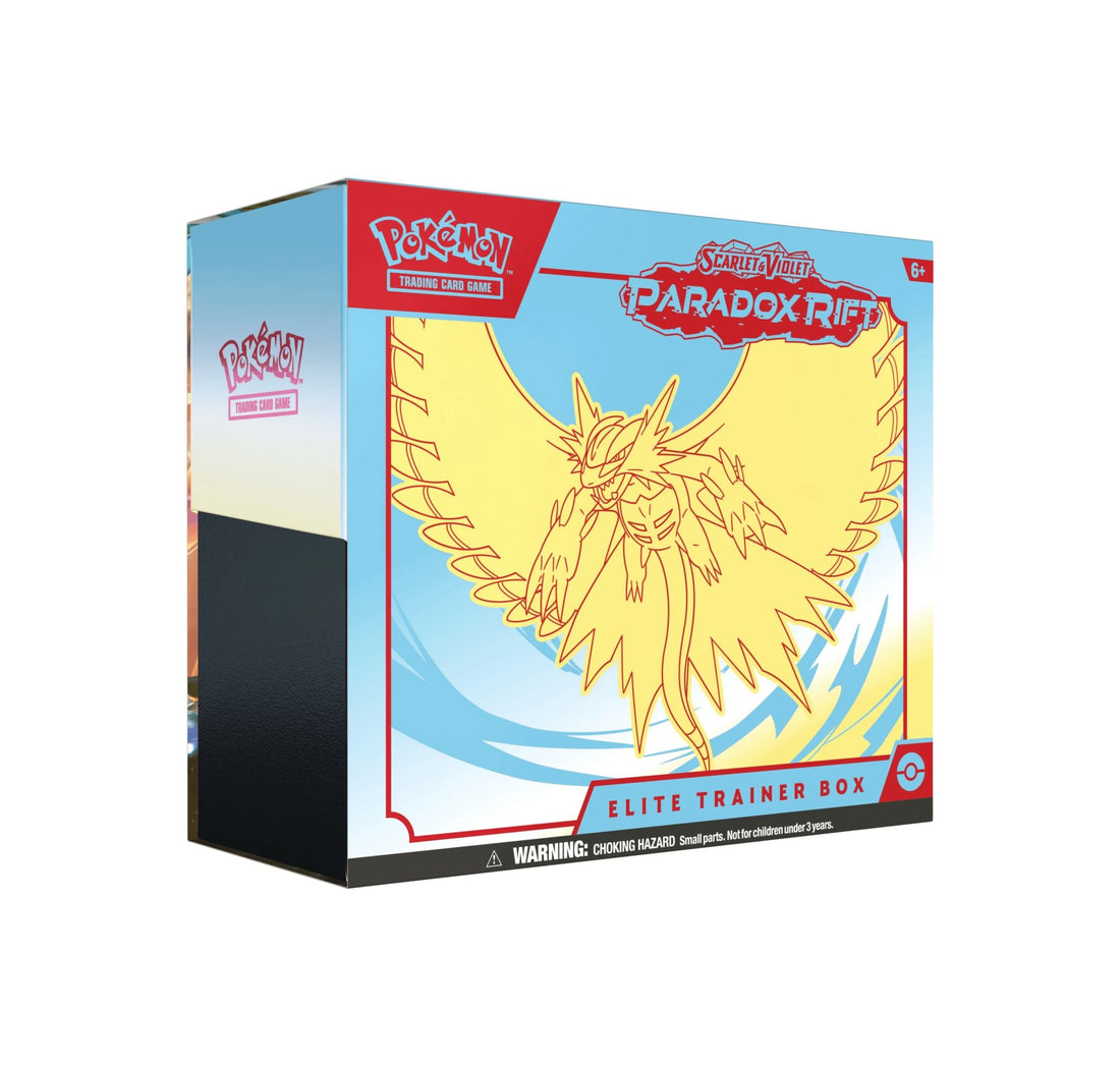 Pokemon TCG: Scarlet &amp; Violet - Paradox Rift - Elite Trainer Box Roaring Moon - 820650854163 - CrystalLotus.eu