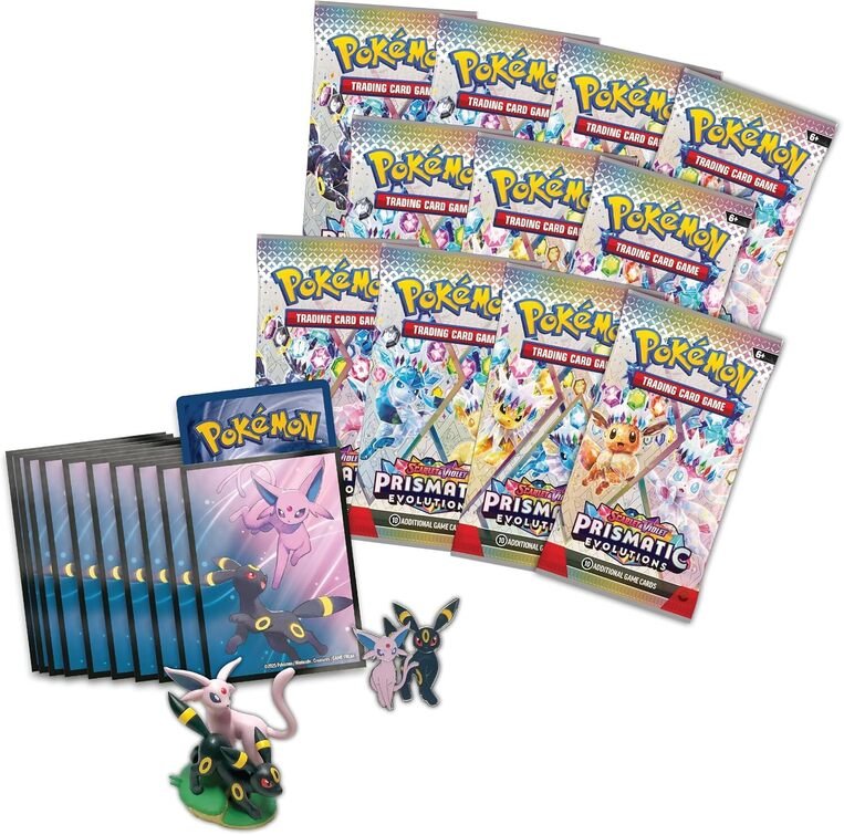 Pokémon TCG: Scarlet &amp; Violet - Prismatic Evolutions Premium Figure Collection - 196214112766 - Crystal Lotus