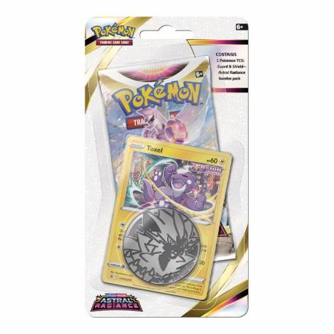 Pokemon TCG Sword &amp; Shield Astral Radiance - Toxel Checklane Blister - 820650806568 - CrystalLotus.eu