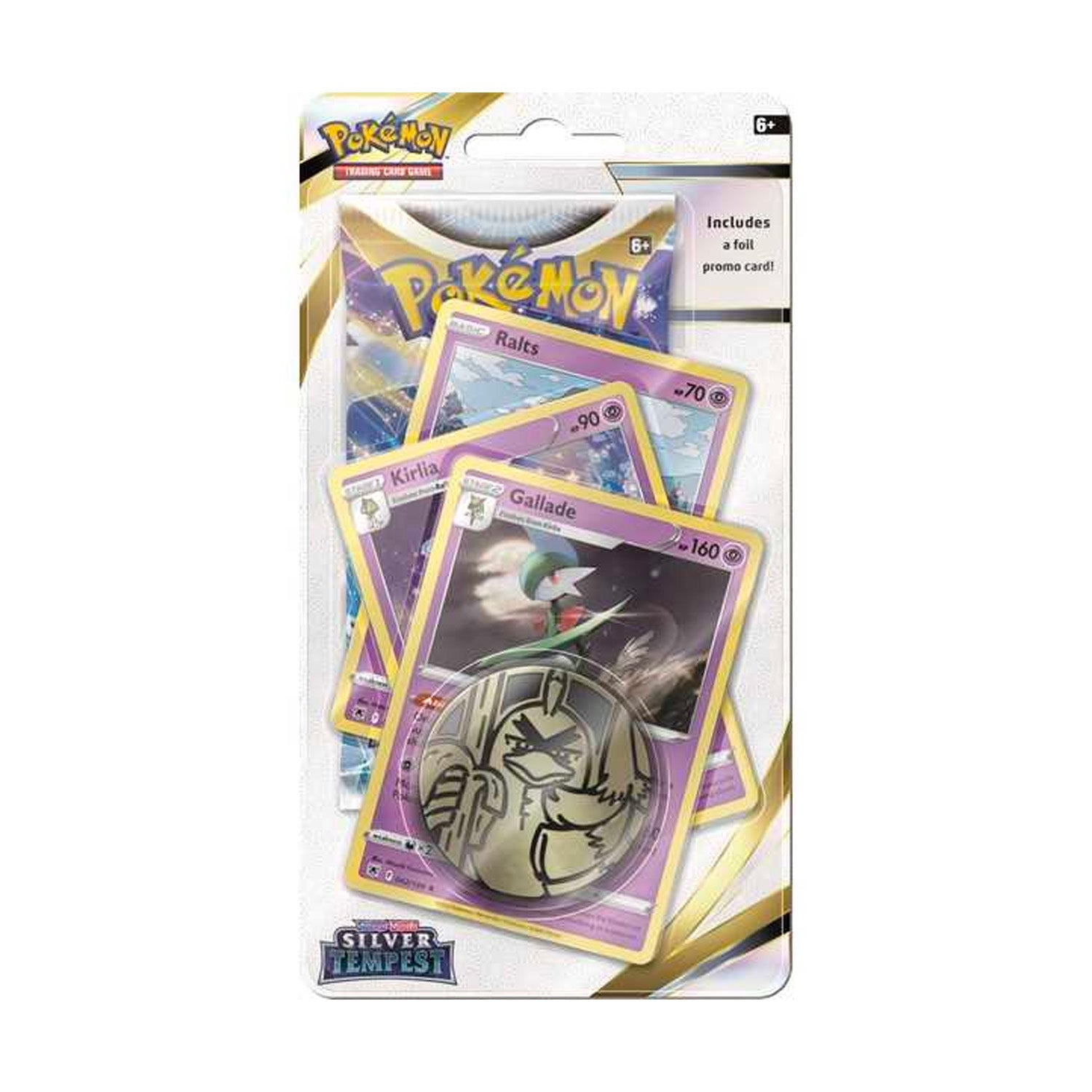 Pokemon TCG Sword &amp; Shield Silver Tempest - Gallade Premium Checklane Blister - 820650850998 - CrystalLotus.eu