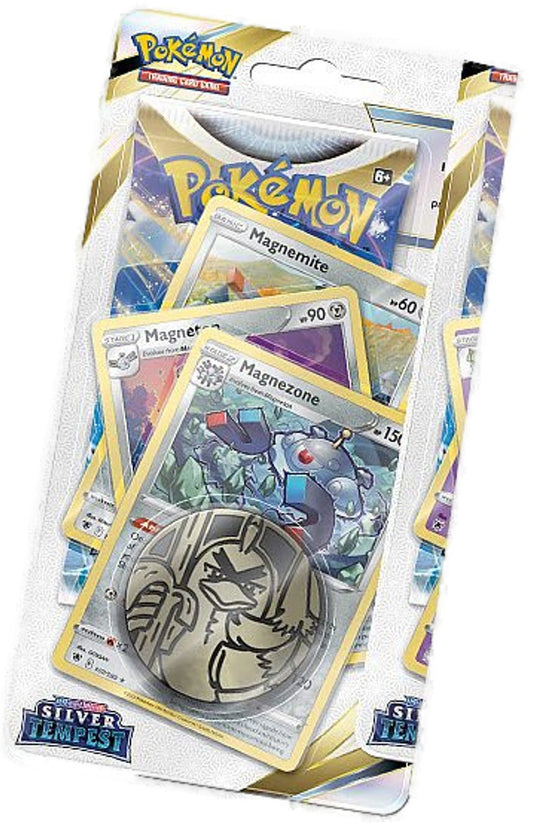 Pokemon TCG Sword & Shield Silver Tempest - Magnezone Premium Checklane Blister - 820650850998 - CrystalLotus.eu