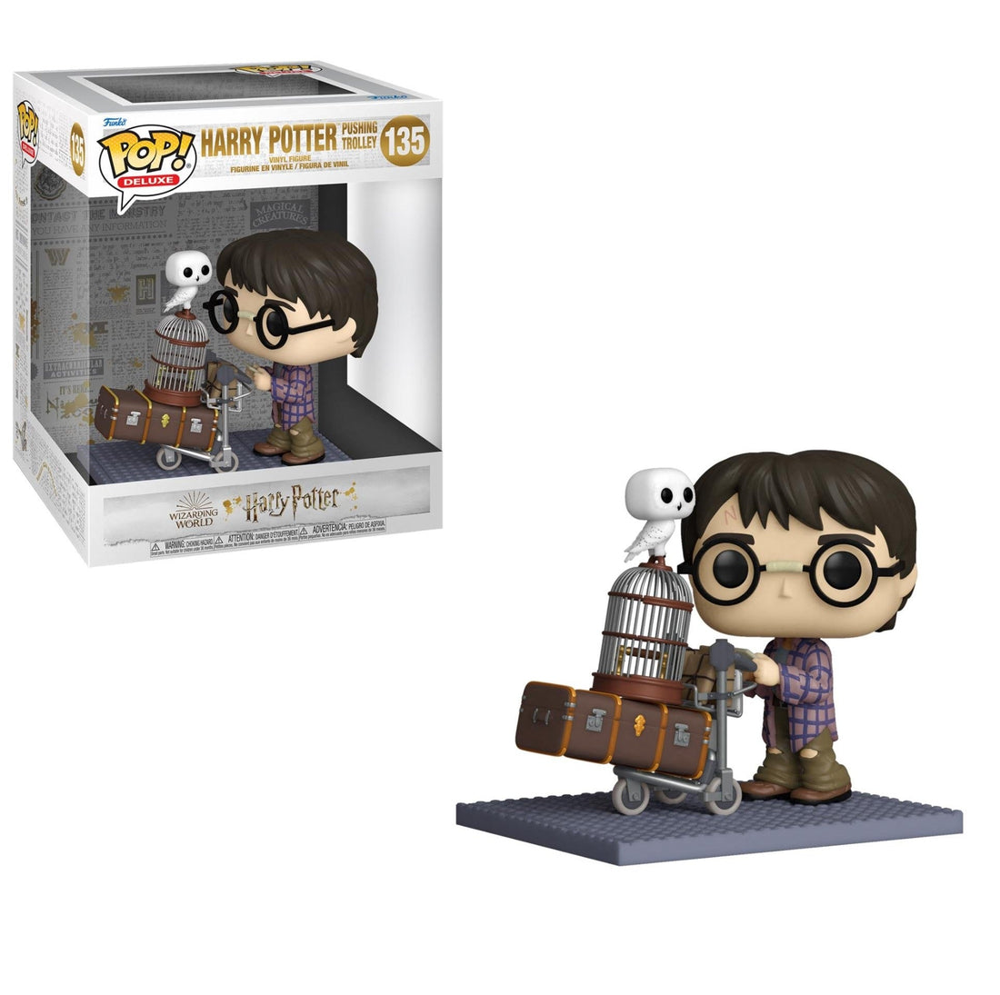 POP Deluxe: Harry Potter Anniversary - Harry Pushing Trolley - 889698573603 - CrystalLotus.eu