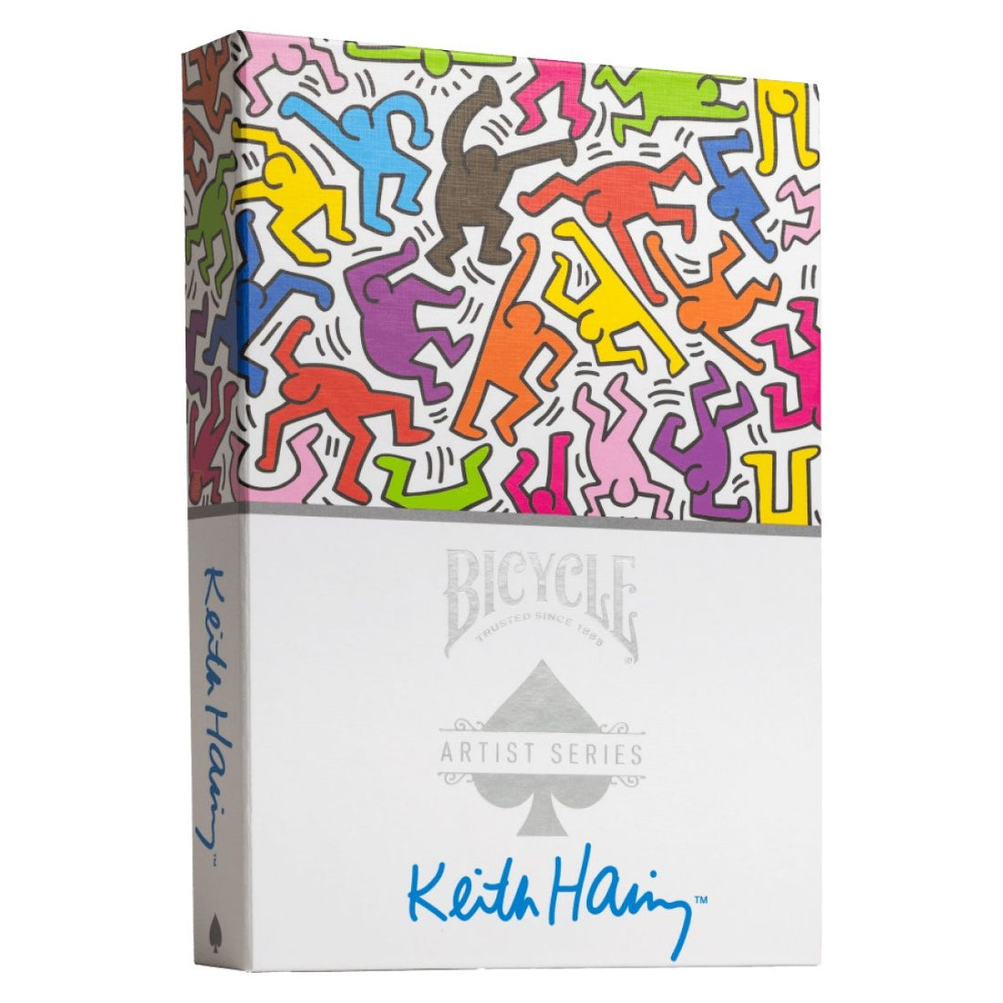 Premium Bicycle Artist Series Keith Haring Double Pack Boxed Set - 073854097939 - Crystal Lotus