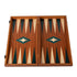 Premium Handcrafted Mahogany Backgammon Set in Green - Elegant Marquetry Design 48x52cm (by Manopoulos) (TMM1GRE) - 5200430705062 - Crystal Lotus