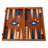 Premium Handcrafted Mahogany Chess & Backgammon Board in Blue 48x52cm (by Manopoulos) - 5200430705147 - Crystal Lotus