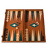 Premium Handcrafted Mahogany Chess & Backgammon Board in Green 48x52cm (by Manopoulos) - 5200430705154 - Crystal Lotus