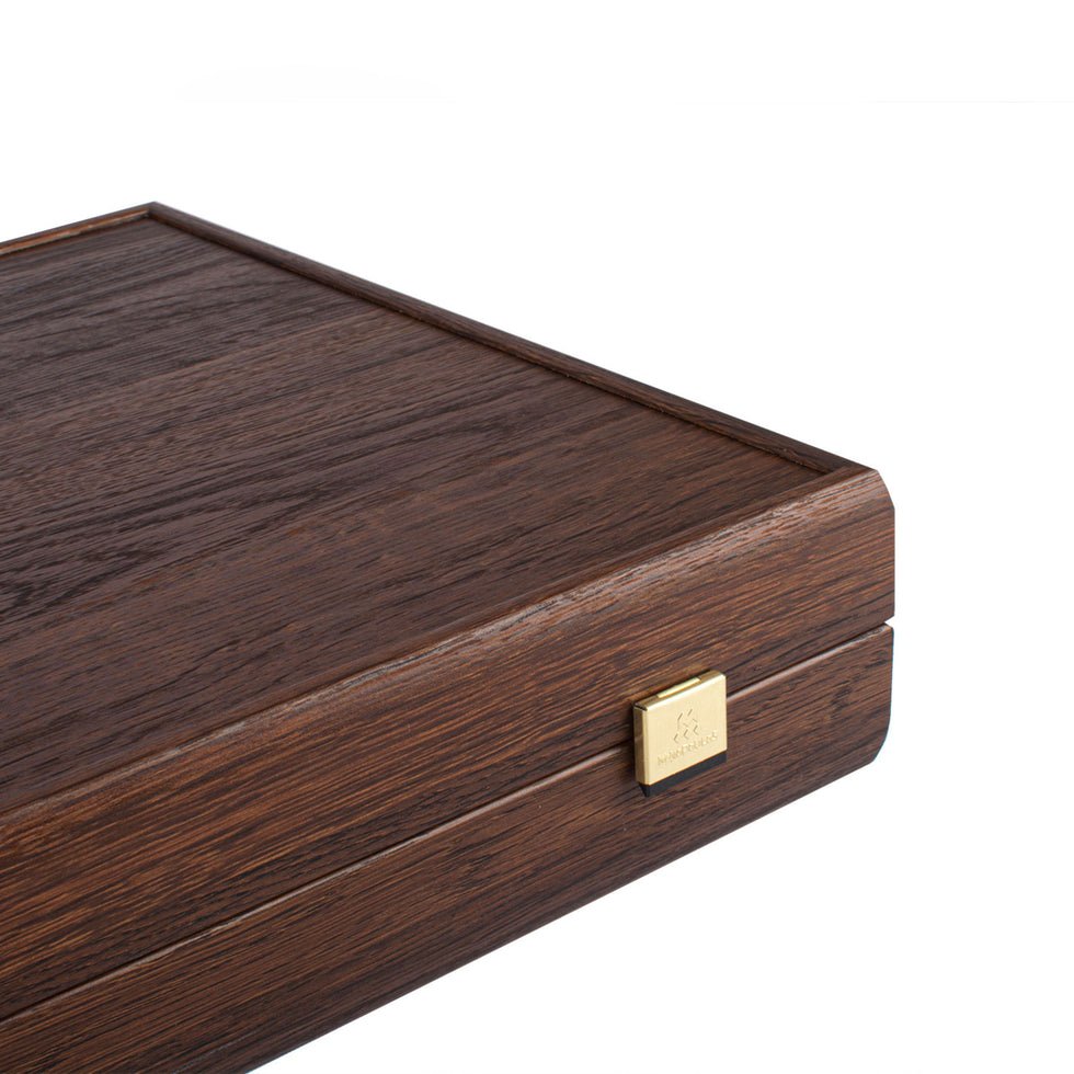 Premium Handcrafted Natural Cork Backgammon Set with Oak Wood Checkers 48x60cm (by Manopoulos) (BFF1NAT) - 5200430701675 - Crystal Lotus