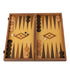 Premium Handcrafted Oak and Walnut Replica Backgammon Set 48x52cm (by Manopoulos) - 5200430704362 - Crystal Lotus