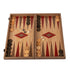 Premium Handcrafted Oak/Red & American Walnut Backgammon Set - Elegant Marquetry Design 48x52cm (by Manopoulos) - 5200430714545 - Crystal Lotus