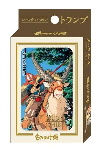 Princess Mononoke Playing Cards - 4970381181970 - CrystalLotus.eu