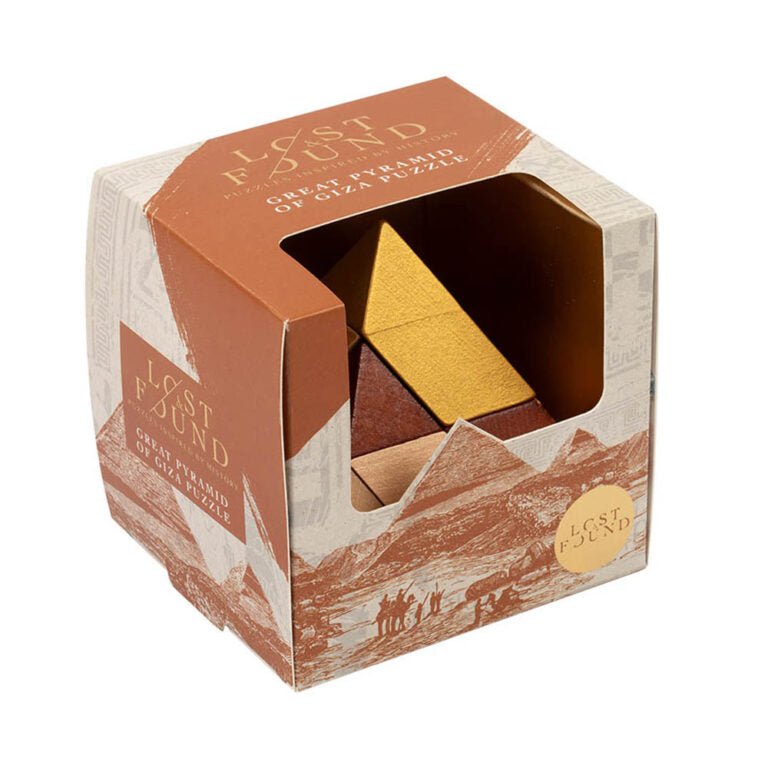 Professor Puzzle - Brain Teaser Great Pyramid of Giza Puzzle - 5056297244080 - Crystal Lotus