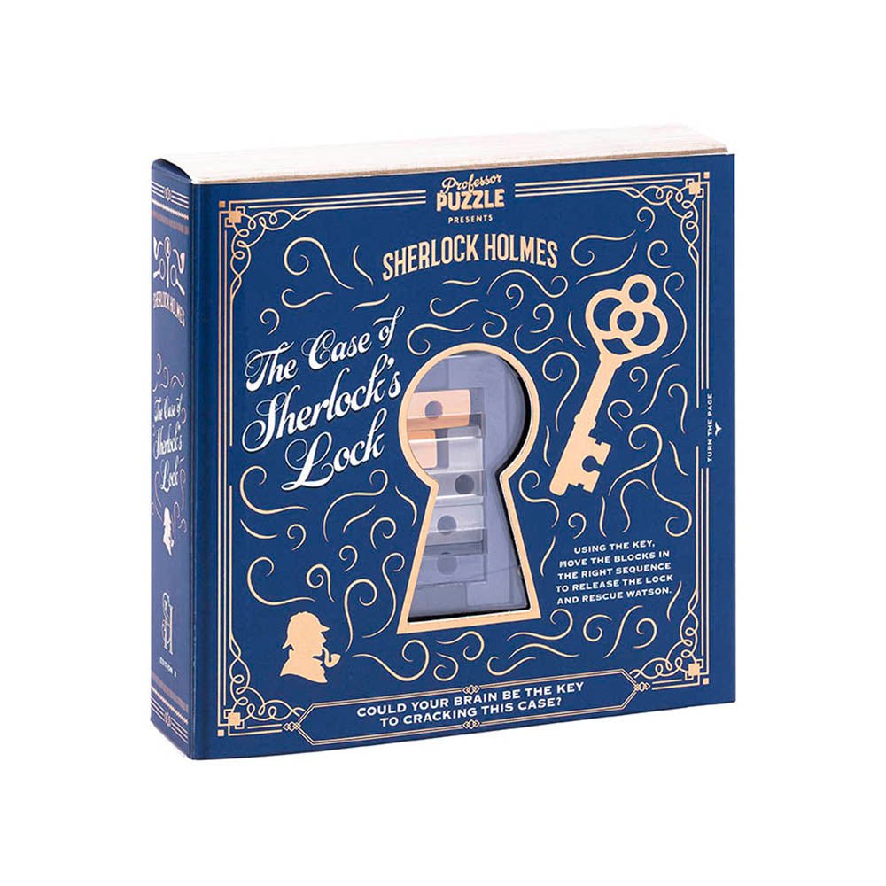 Professor Puzzle - The Case of the Sherlock’s Lock - 5056297244011 - Crystal Lotus