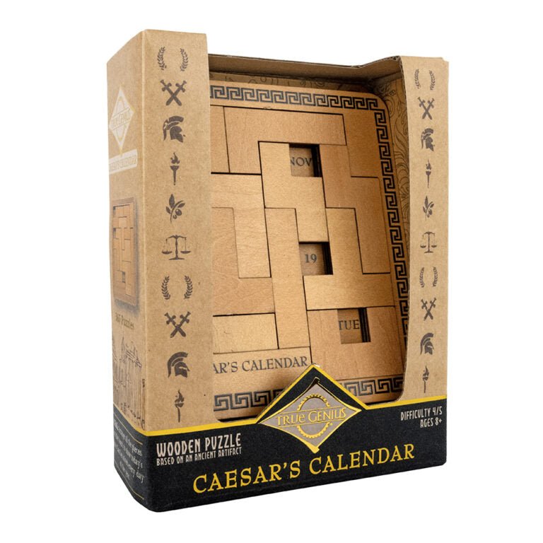 Project Genius - Brain Teaser Caesar’s Calendar - 850044215126 - Crystal Lotus