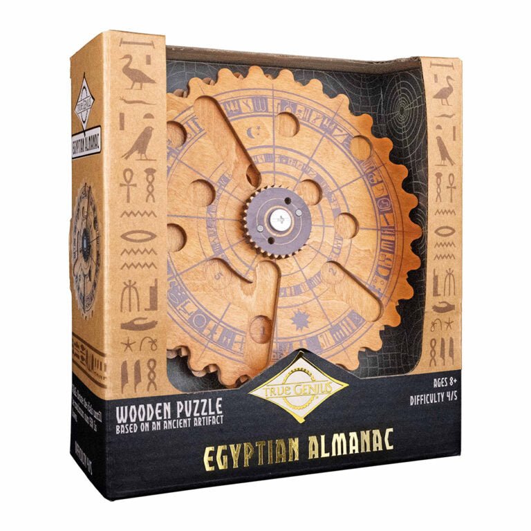Project Genius - Brain Teaser Egyptian Almanac - 850051868940 - Crystal Lotus