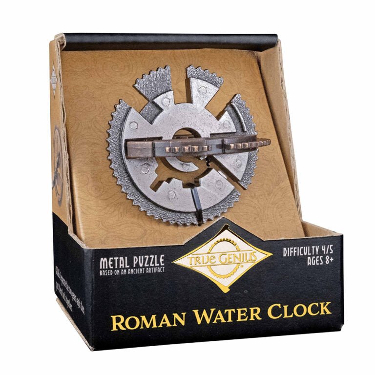 Project Genius - Brain Teaser Roman Water Clock - 850044215881 - Crystal Lotus