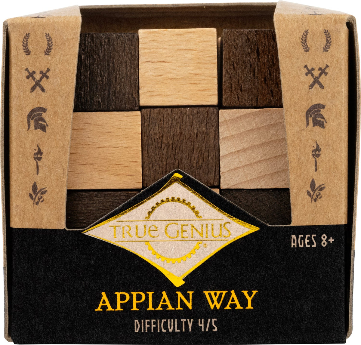Project Genius - Brain Teaser True Genius: Appian Way - 852425006323 - Crystal Lotus