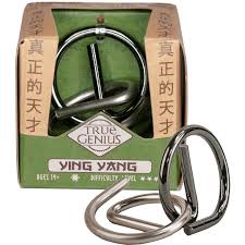 Project Genius - Brain Teaser True Genius: Ying Yang Puzzle - 852425006347 - Crystal Lotus
