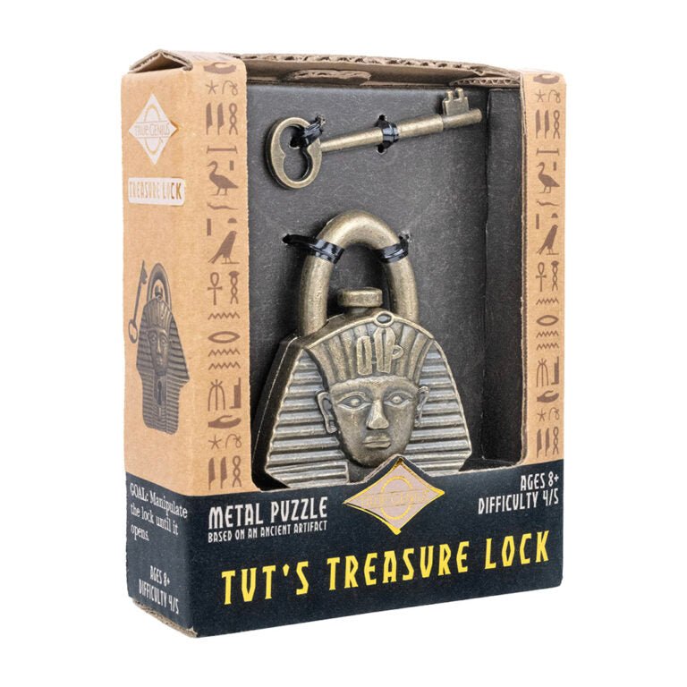 Project Genius - Brain Teaser Tut’s Treasure Lock - 850051868841 - Crystal Lotus