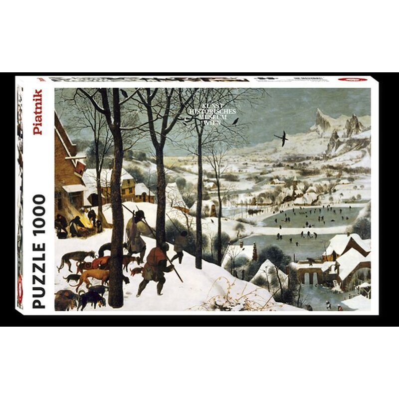 Puzzle - Bruegel - Hunters in the Snow (1000) - 9001890552342 - CrystalLotus.eu