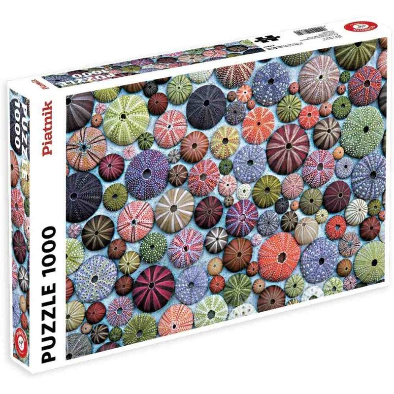 Puzzle - Bunte Colorful Sea Urchin (1000) - 9001890548840 - CrystalLotus.eu