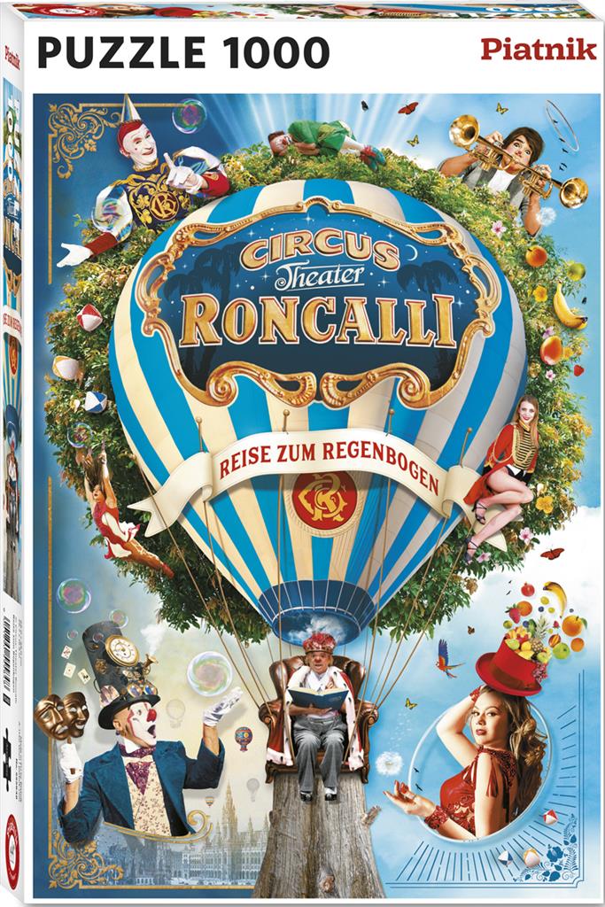 Puzzle: Circus Roncalli - Reise z. Regenbogen (1000 Pieces) - 9001890555848 - CrystalLotus.eu