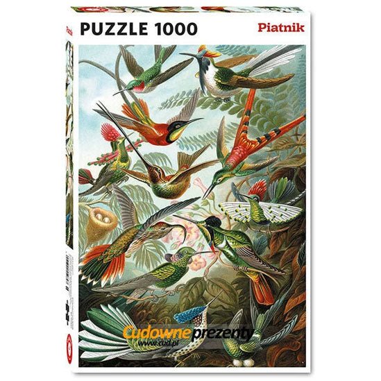 Puzzle - Haeckel - Colibri (1000) - 9001890552847 - CrystalLotus.eu