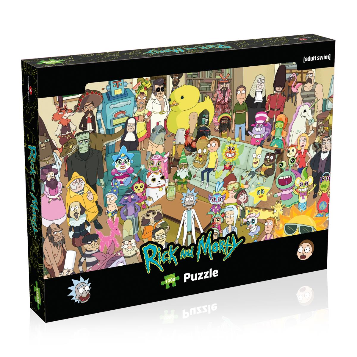 Puzzle - Rick &amp; Morty 1000 pc - 5036905039703 - CrystalLotus.eu