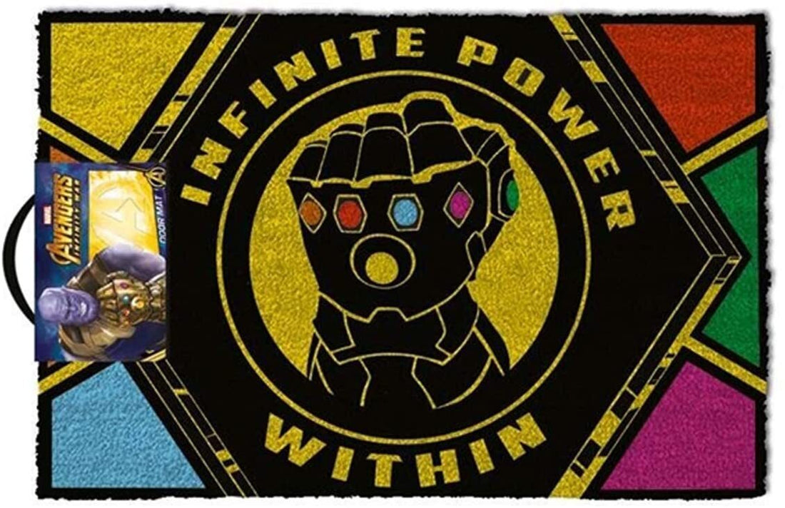 Pyramid Door Mats - Avengers: Infinity War (Infinite Power Within) - 5050293852348 - CrystalLotus.eu