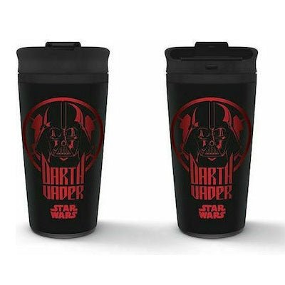 Pyramid Metal Travel Mugs - Star Wars (Darth Vader) - 5050574253628 - CrystalLotus.eu