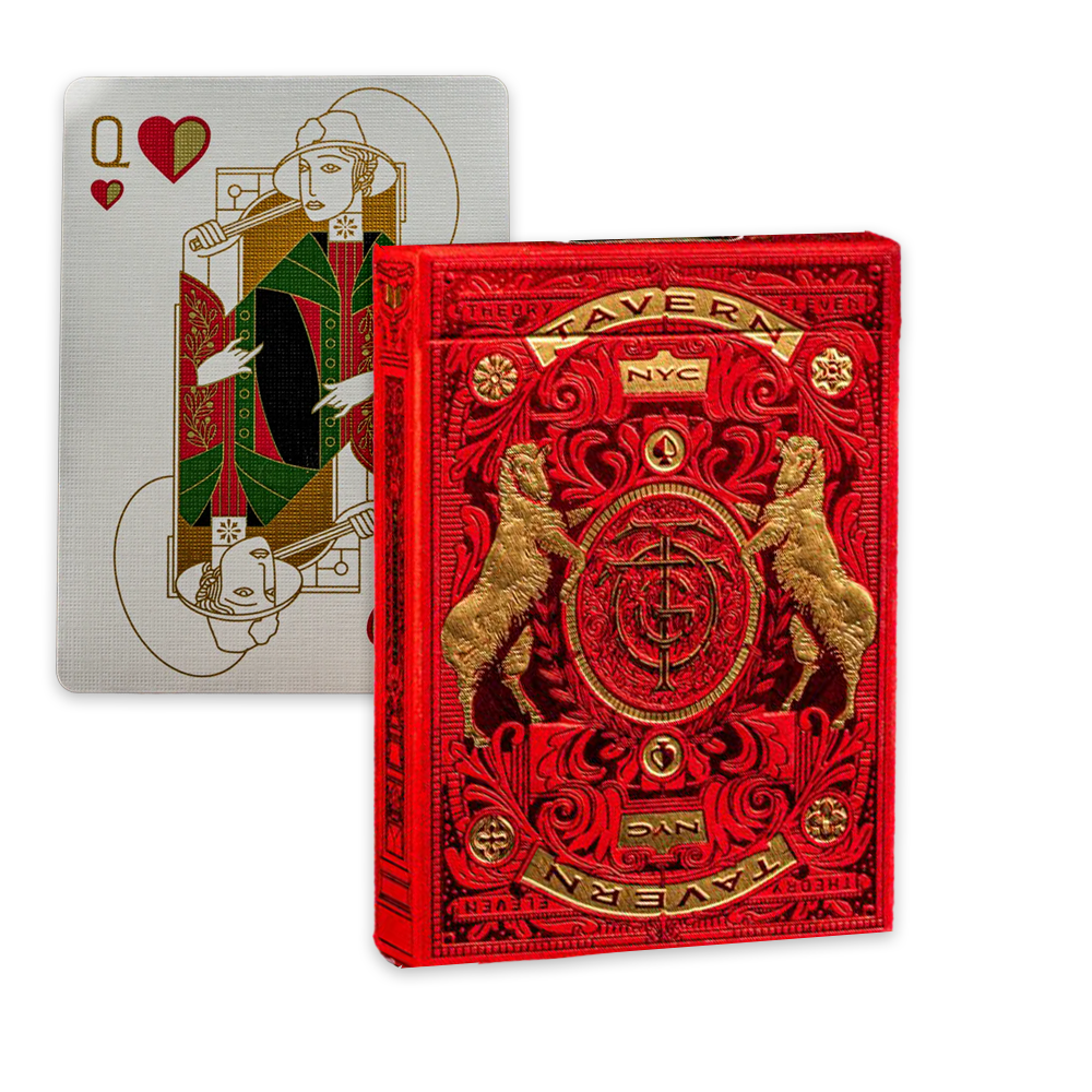 Theory11 - Tavern on the Green Limited Edition Playing Cards (Red Color)